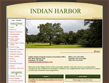 Tablet Screenshot of indianharbor.info